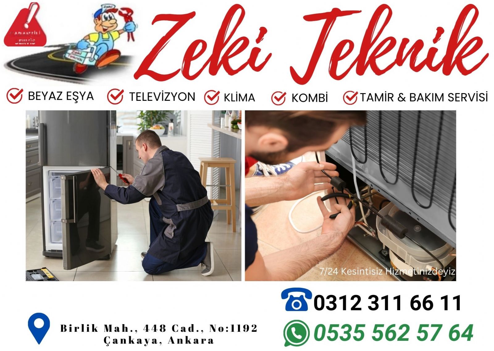 Birlik Mahallesi Buzdolabı Servisi